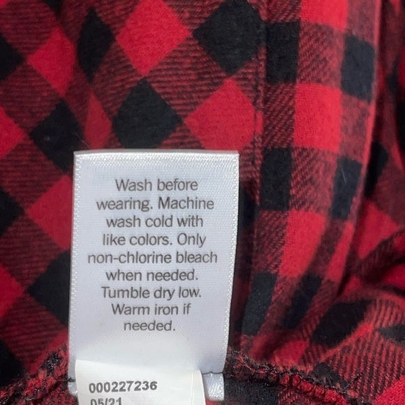 Croft & Barrow Plaid, long sleeve women’s shirt. Size XXL EUC- worn 1x - Picture 5 of 9